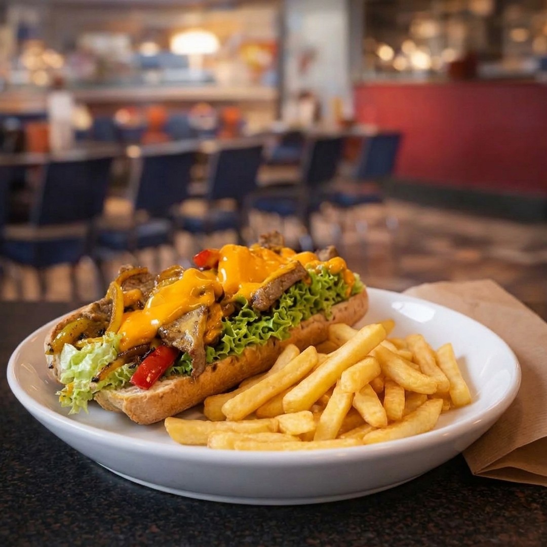 Philly-Cheese-Sandwich